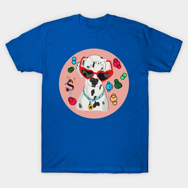 Dalmatian T-Shirt by Sshirart